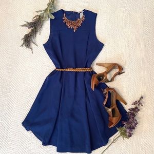 H&M A-line Dress in Royal Blue
